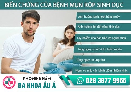 trị mụn rộp sinh dục tại nhà