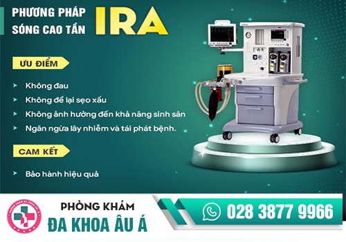 Điều trị mụn rộp sinh dục bằng phương pháp sóng cao tần IRA