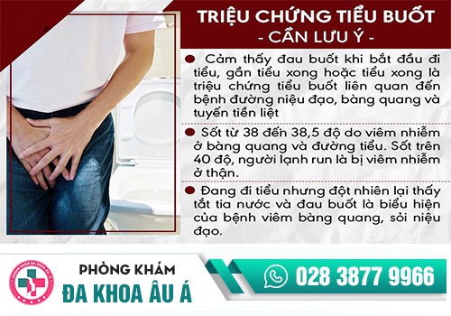Đi tiểu buốt có mủ ở nam và nữ là dấu hiệu bệnh nguy hiểm